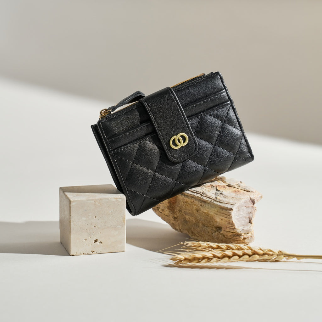 Seagloca New Luxury Women Short Wallet Lady Purse With Card Holder No. 353