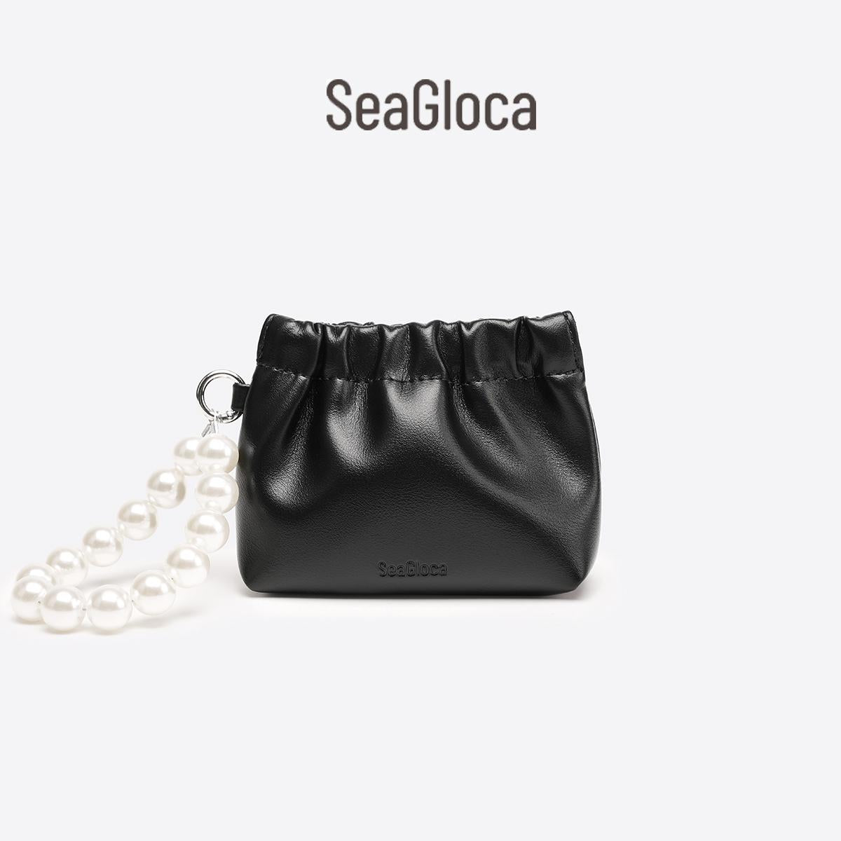 SeaGloca Folded Pocket Multi-Functional Coin Storage Soft-Cloud Puch Bag For Women No 16