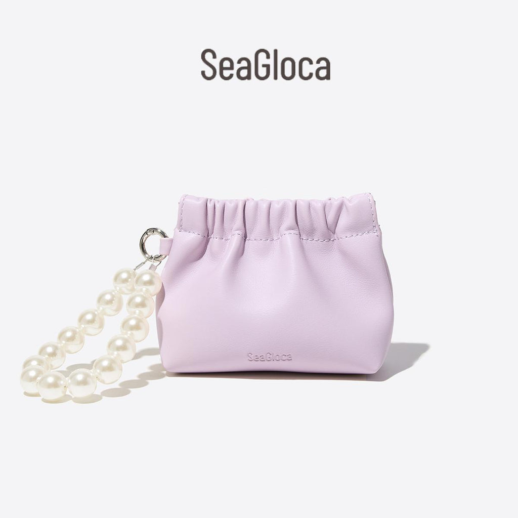 SeaGloca Folded Pocket Multi-Functional Coin Storage Soft-Cloud Puch Bag For Women No 16