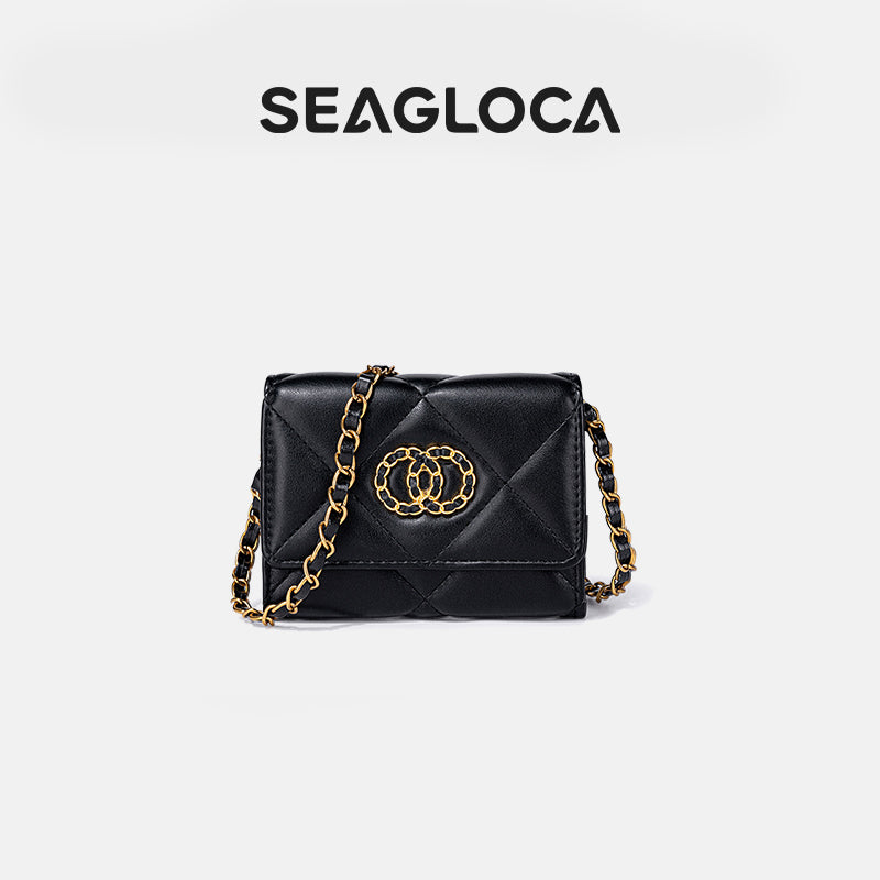 Women Chain Sling Wallet Lady Purse with Card for Women | SeaGloca