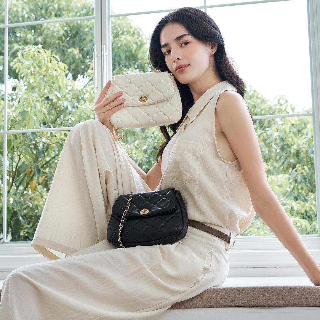 Rhombic Chain Fashion Leisure Daily Shoulder for Women | SeaGloca - view 5