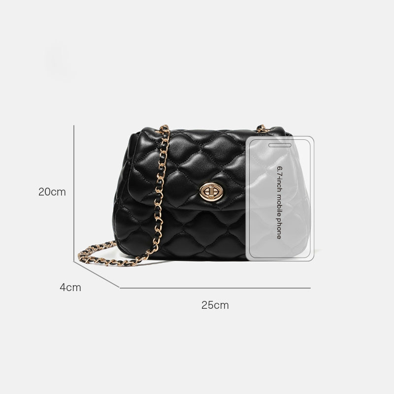 Rhombic Chain Fashion Leisure Daily Shoulder for Women | SeaGloca - view 9
