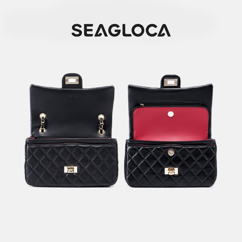 New Fashionable Women's Rhombus Chain Sling Two for Women | SeaGloca