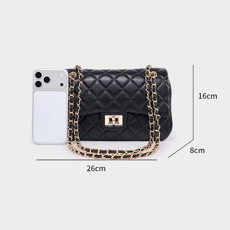 New Fashionable Women's Rhombus Chain Sling Two for Women | SeaGloca - view 9