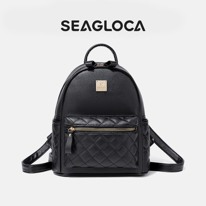 Black Travel Backpack for Women | SeaGloca