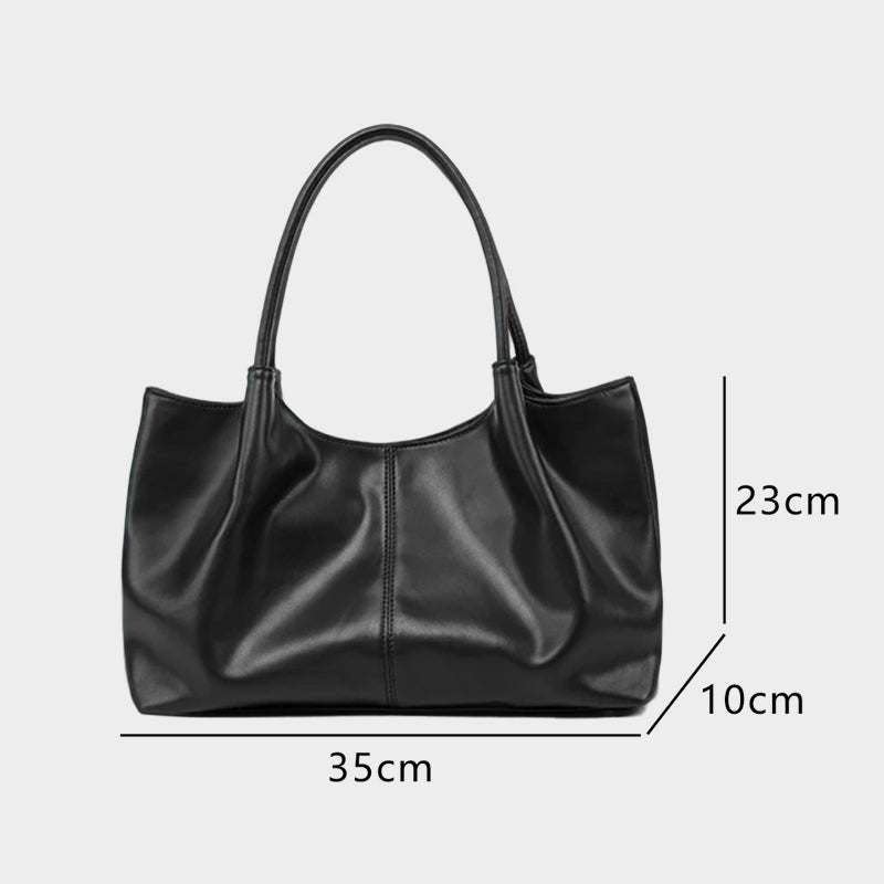 Black White Large Capacity Tote Bag for Women | SeaGloca - view 9