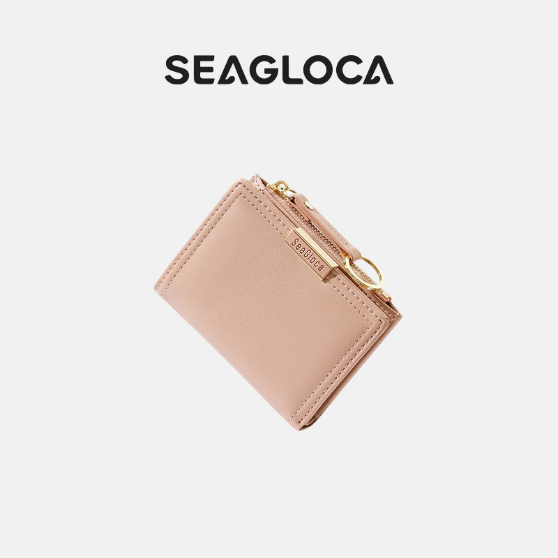 Simple Fashion Purse Multi-slot Zipper Change for Women | SeaGloca