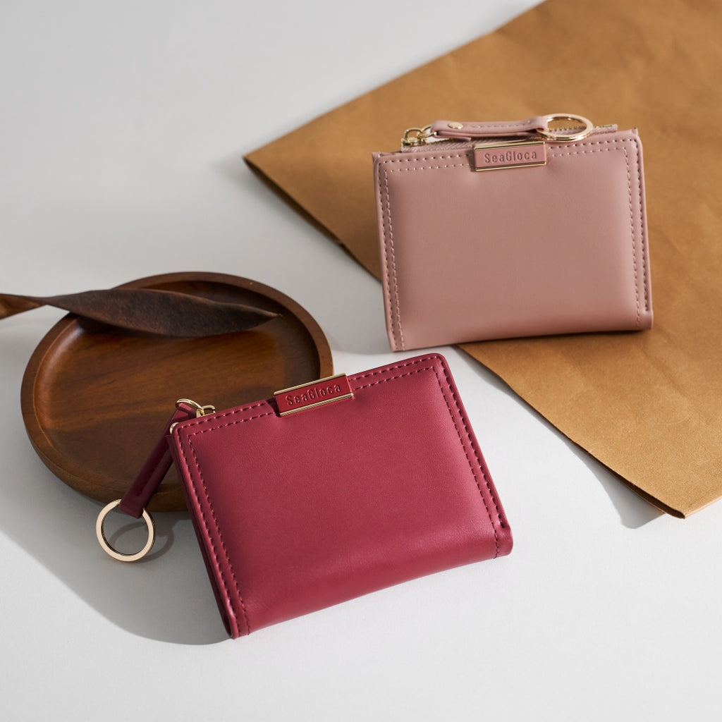 Simple Fashion Purse Multi-slot Zipper Change for Women | SeaGloca - view 3