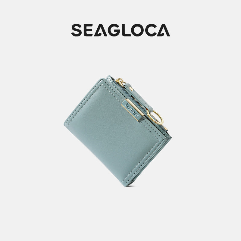 Simple Fashion Purse Multi-slot Zipper Change for Women | SeaGloca - view 5