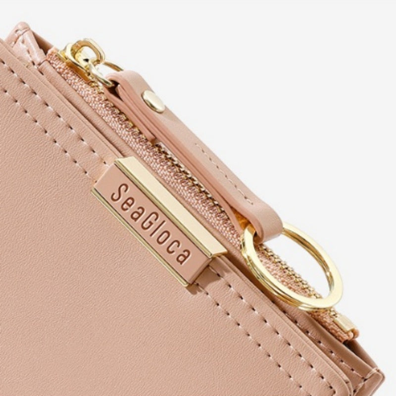 Simple Fashion Purse Multi-slot Zipper Change for Women | SeaGloca - view 7