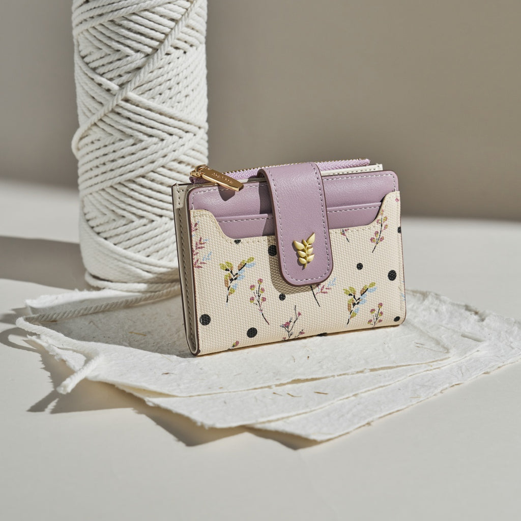 Fashion Niche Classic Print Floral Zipper for Women | SeaGloca - view 4
