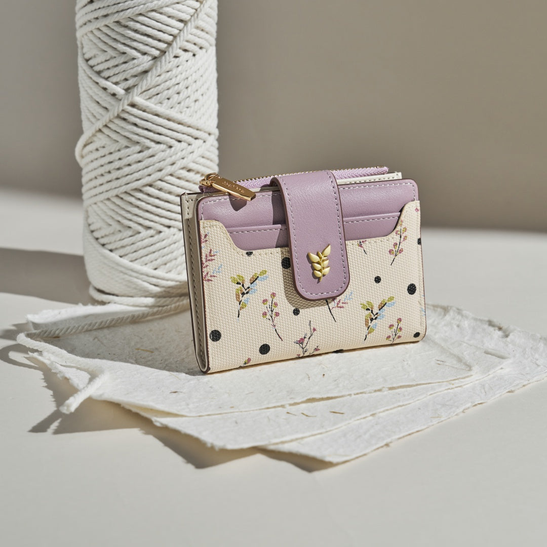 Fashion Niche Classic Print Floral Zipper for Women | SeaGloca - view 4