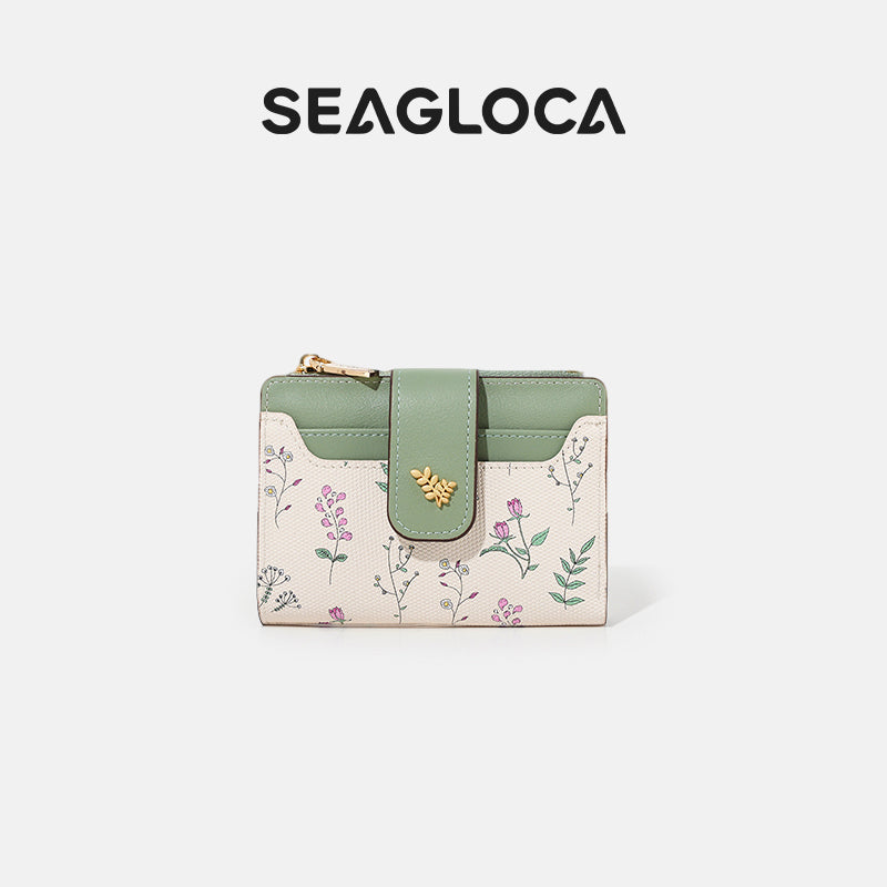 Fashion Niche Classic Print Floral Zipper for Women | SeaGloca - view 6
