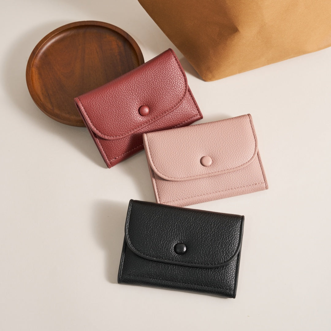 Ultra-thin Compact Coin Wallet Card Bag One for Women | SeaGloca - view 2