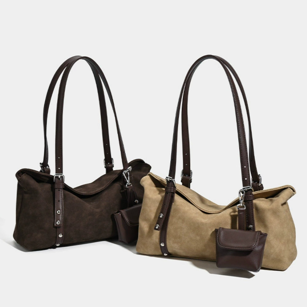 Denim Simple Commuter Pillow Bag Large Capacity for Women | SeaGloca - view 2