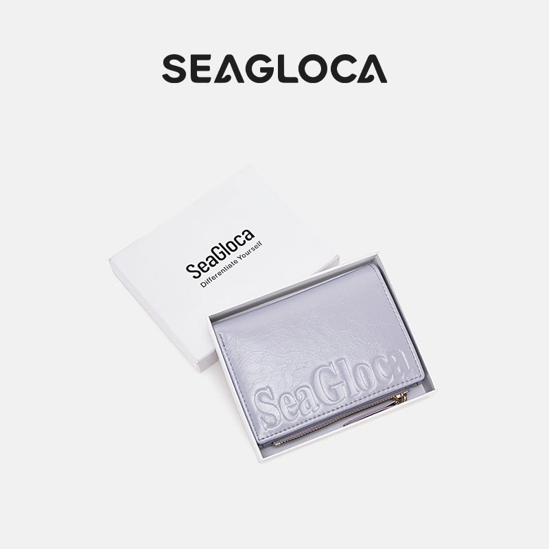 New Fashion High-End Bifold Short Wallet With for Women | SeaGloca - view 5