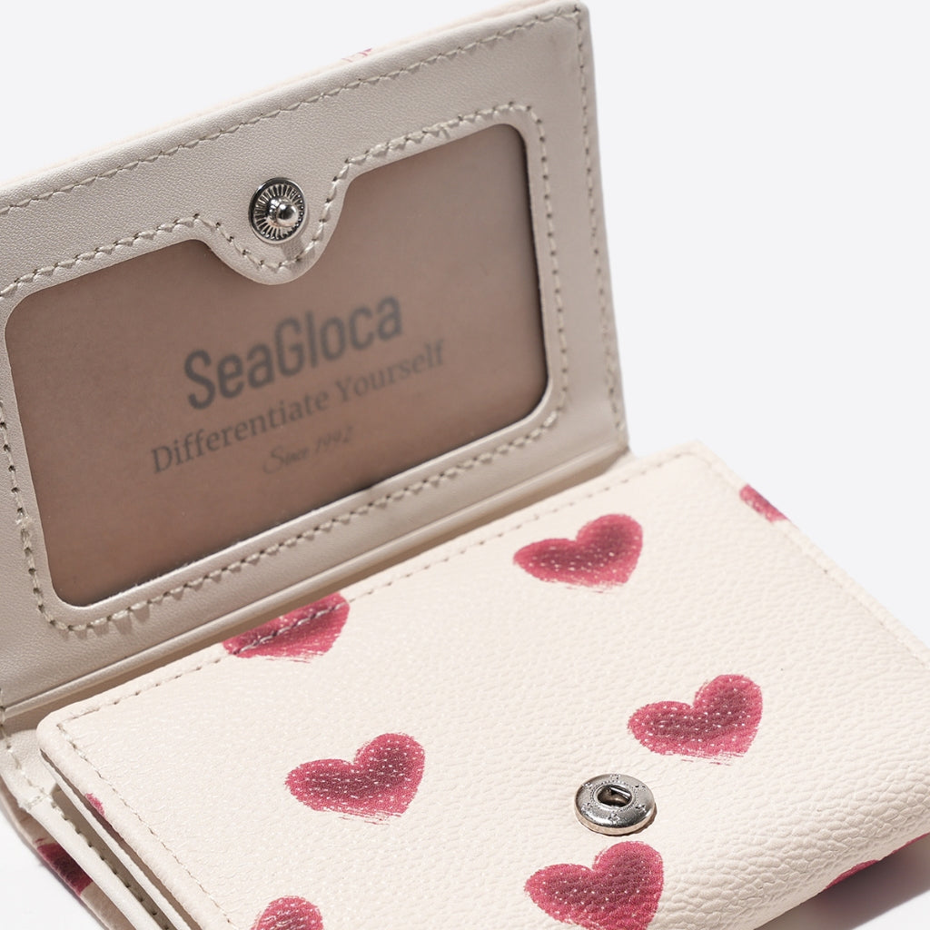 Short Love Valentine's Day Limited Wallet New for Women | SeaGloca - view 7