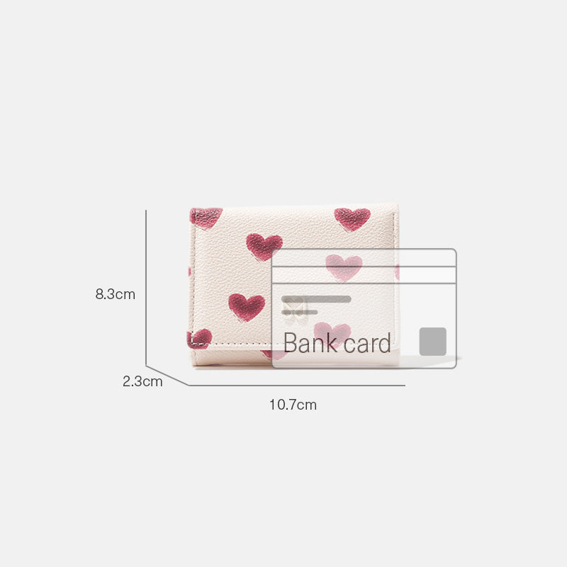 Short Love Valentine's Day Limited Wallet New for Women | SeaGloca - view 9