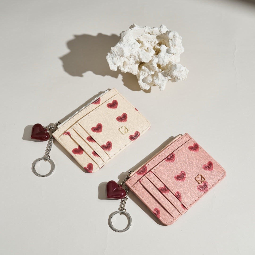 Valentine's Day Beloved Heart Card Holder with for Women | SeaGloca - view 3