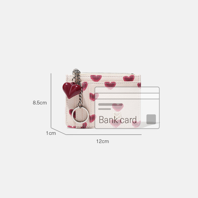 Valentine's Day Beloved Heart Card Holder with for Women | SeaGloca - view 9
