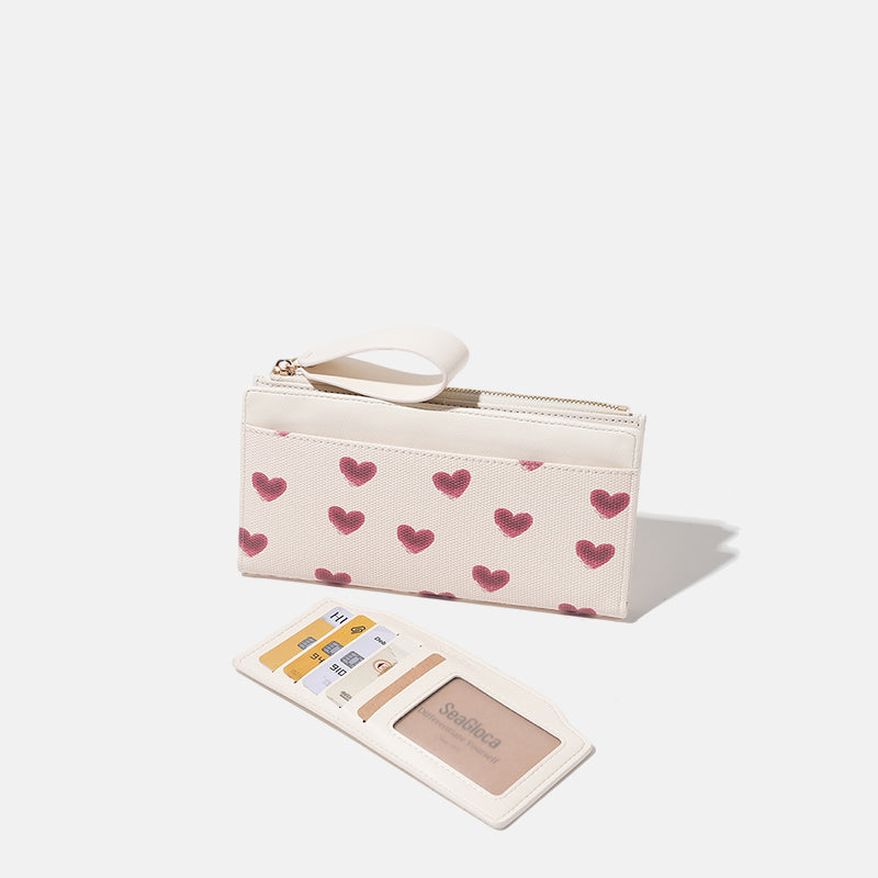 Long Valentine's Day New Limited Wallet Card for Women | SeaGloca - view 6