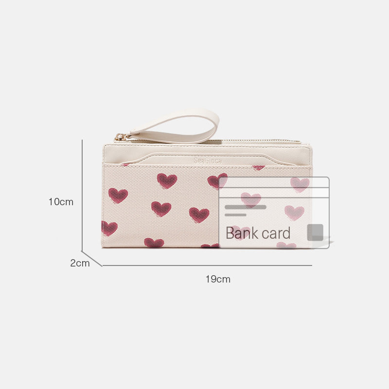 Long Valentine's Day New Limited Wallet Card for Women | SeaGloca - view 9