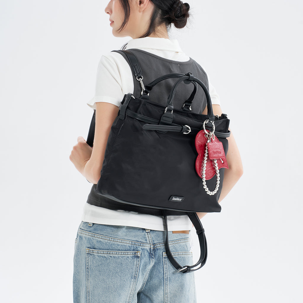 3-Way with Heart Charm Crossbody Shoulder for Women | SeaGloca - view 5