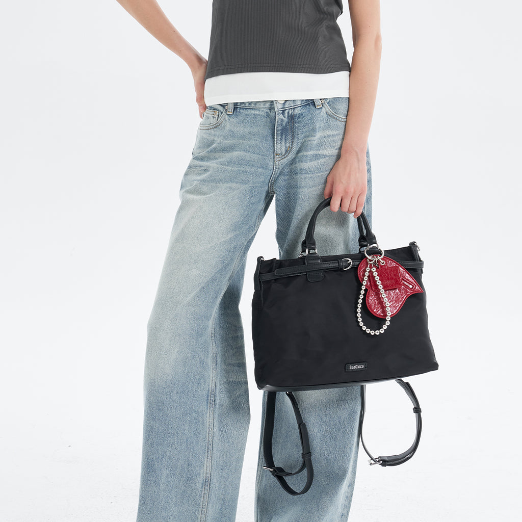3-Way with Heart Charm Crossbody Shoulder for Women | SeaGloca - view 6