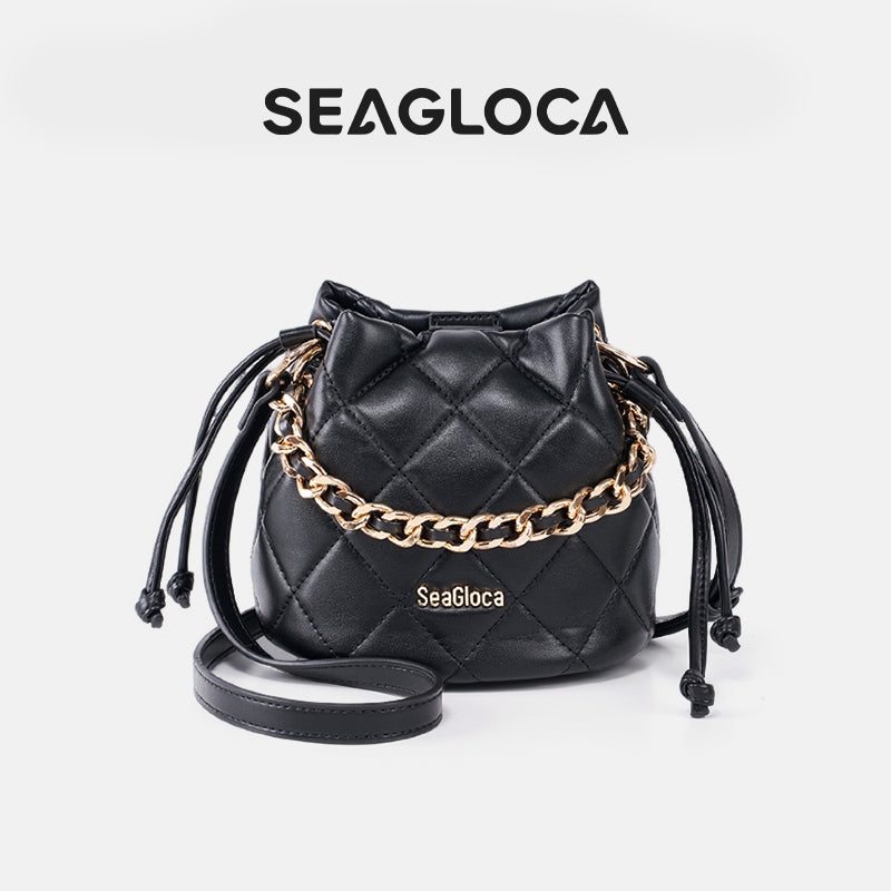 Bucket Bag Crossbody Chain Bag Single Shoulder for Women | SeaGloca