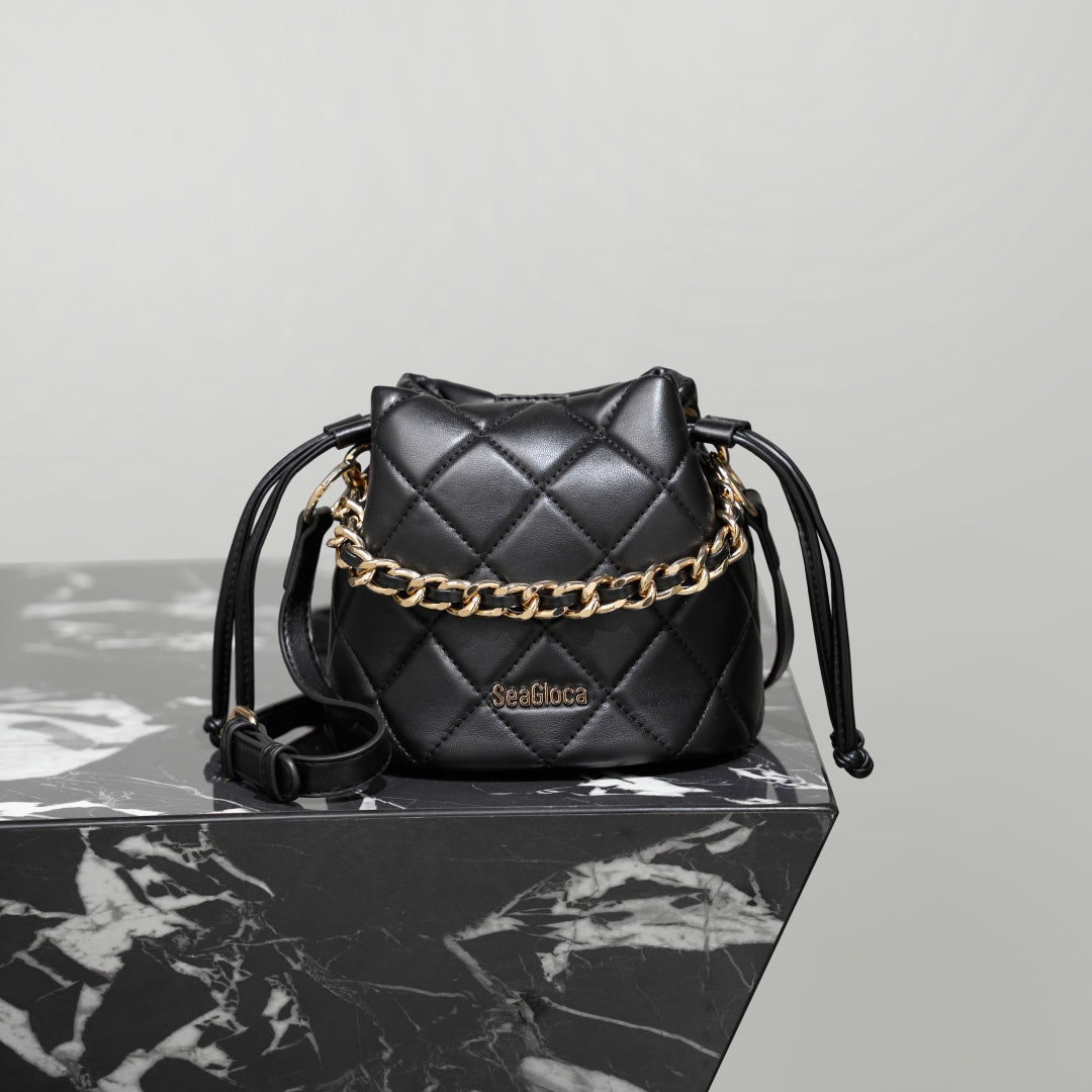 Bucket Bag Crossbody Chain Bag Single Shoulder for Women | SeaGloca - view 2