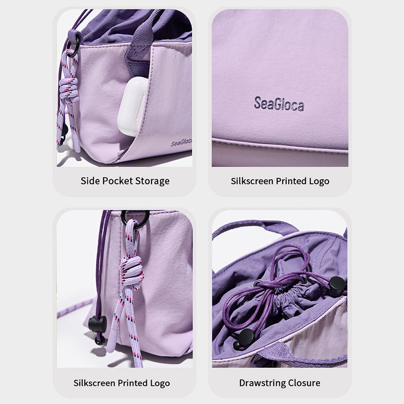 Lightweight Drawstring Expandable Small for Women | SeaGloca - view 7