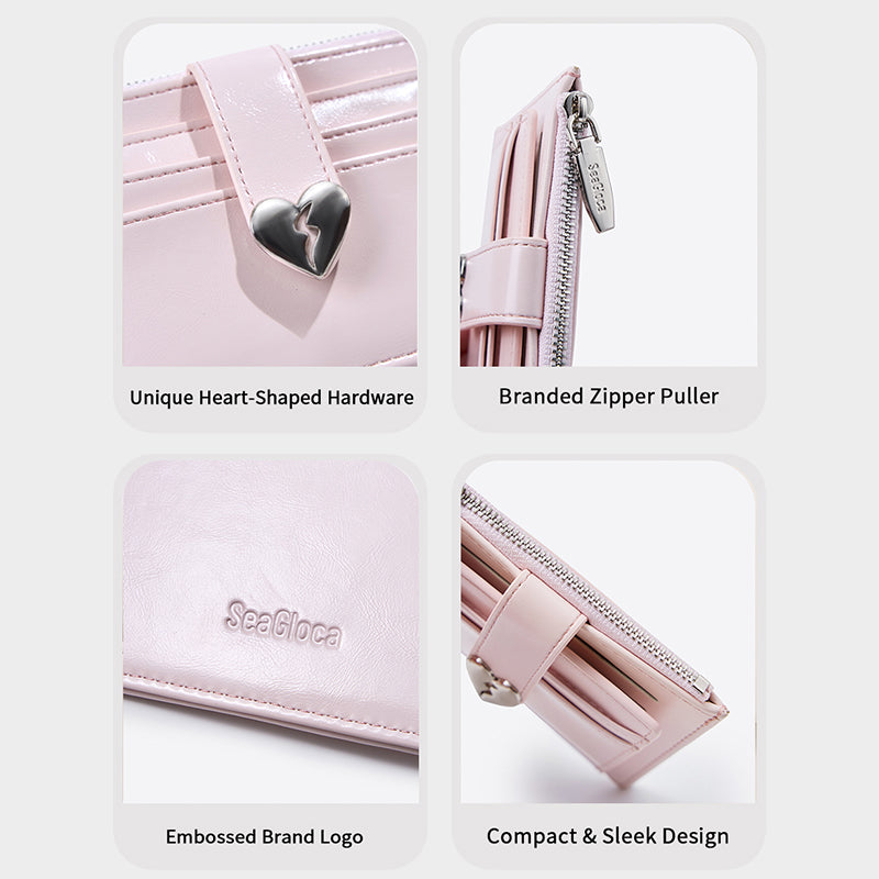 New Korean Fashion Love Buckle Sandwich Card for Women | SeaGloca - view 7