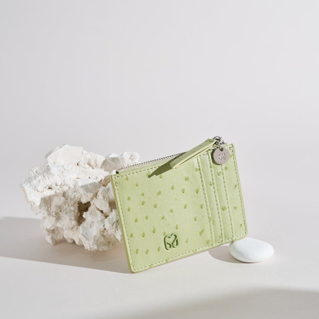 Textured Lilac Card Case Design Premium Lilac for Women | SeaGloca - view 4