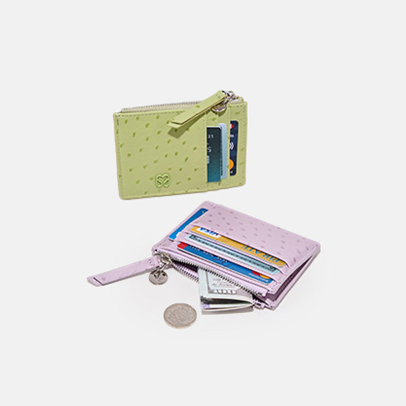Textured Lilac Card Case Design Premium Lilac for Women | SeaGloca - view 8