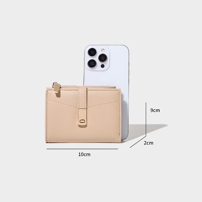 Card Cash Storage All-In-One Short Simple Retro for Women | SeaGloca - view 9