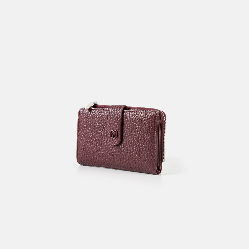 Premium Textured Wallet Multi Functional Zip for Women | SeaGloca - view 5