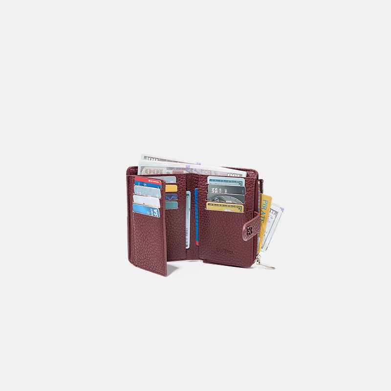 Premium Textured Wallet Multi Functional Zip for Women | SeaGloca - view 8