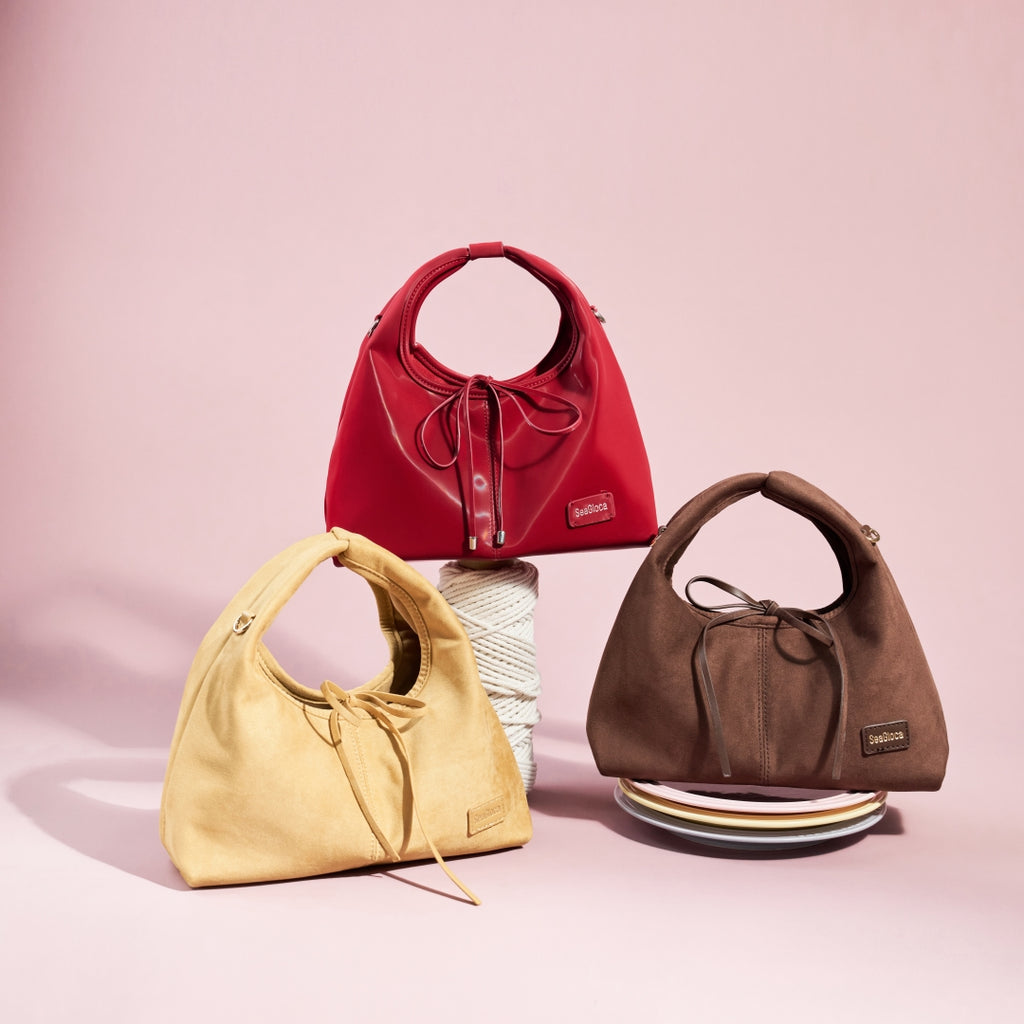 Handbag with Gift Box-Elegant Bow-Decorated for Women | SeaGloca - view 2