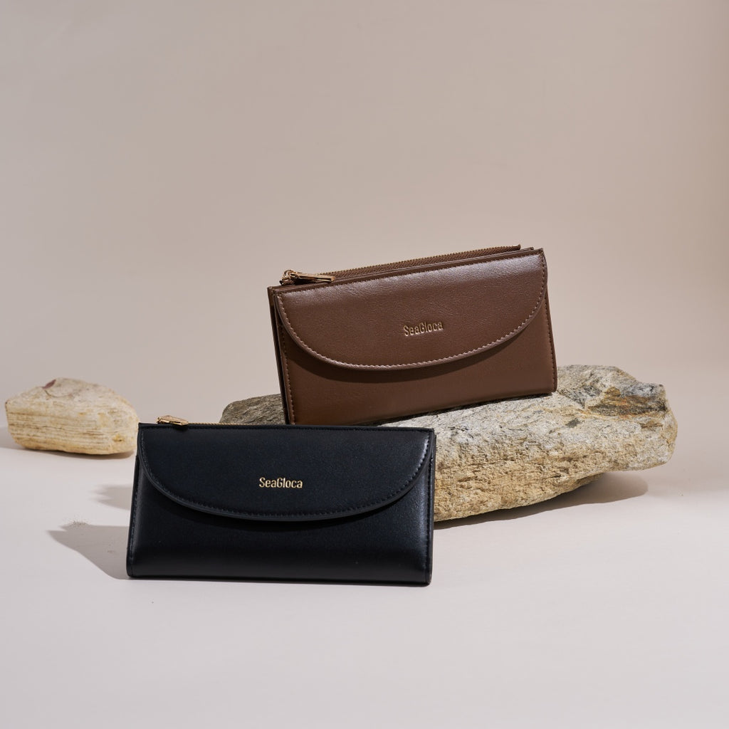 PU Leather Multi-Card Holder Long Wallet for Women | SeaGloca - view 2