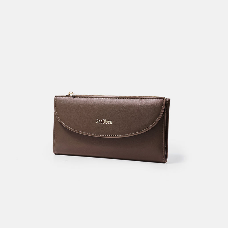 PU Leather Multi-Card Holder Long Wallet for Women | SeaGloca - view 6