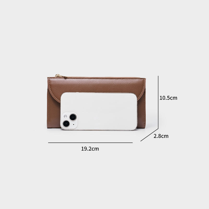 PU Leather Multi-Card Holder Long Wallet for Women | SeaGloca - view 9