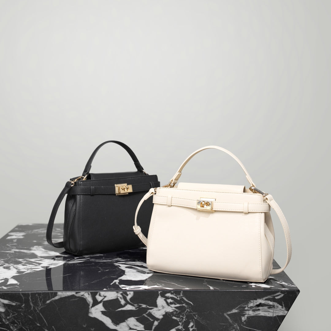 Classic & Chic Dual-Tone Handbag Collection – for Women | SeaGloca - view 2