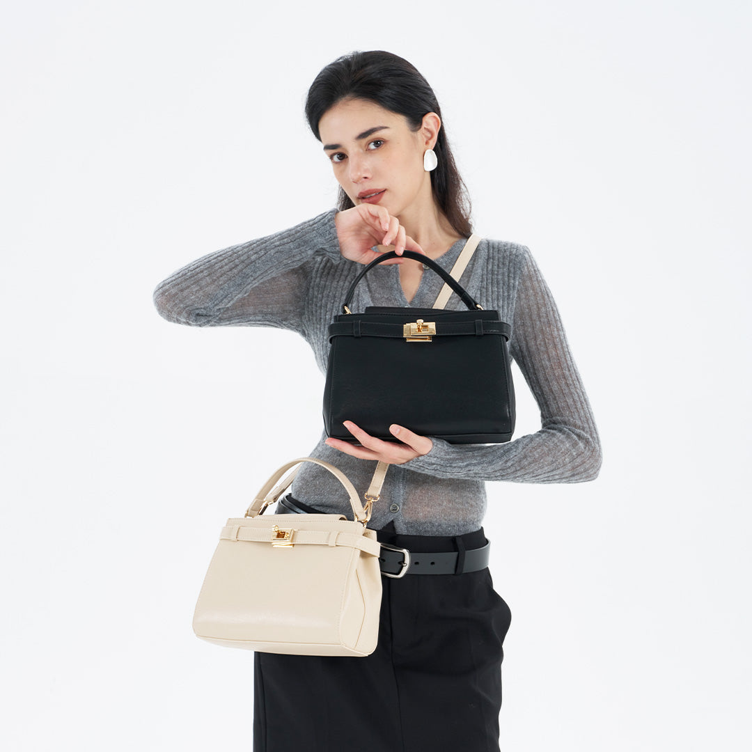 Classic & Chic Dual-Tone Handbag Collection – for Women | SeaGloca - view 4