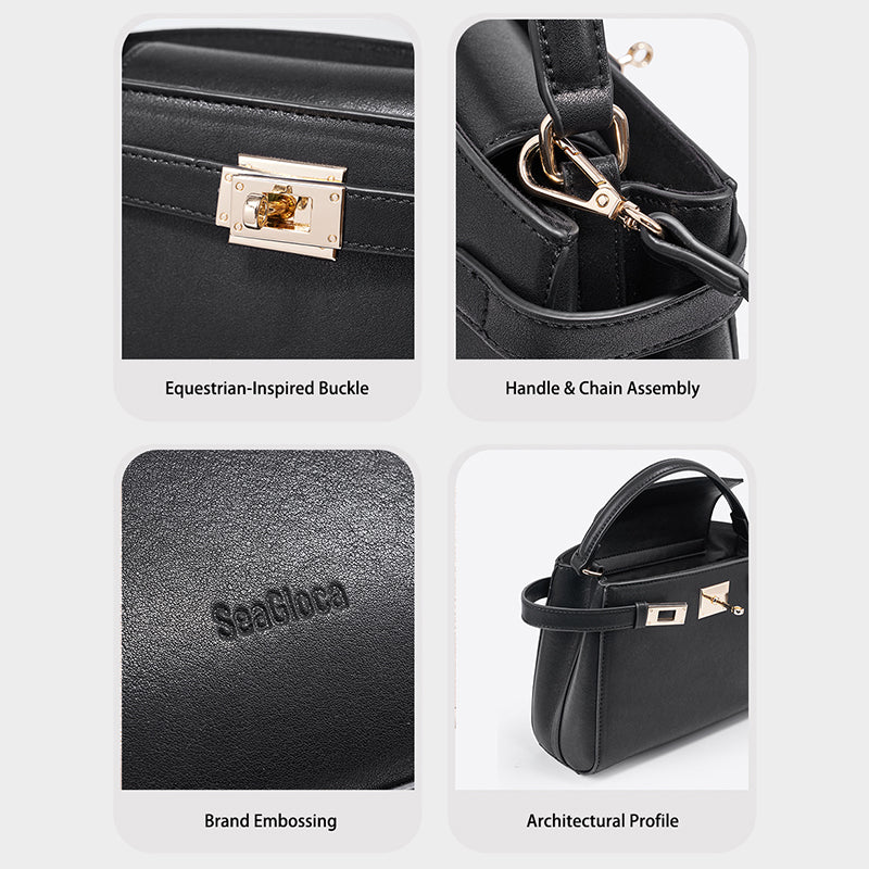 Classic & Chic Dual-Tone Handbag Collection – for Women | SeaGloca - view 7