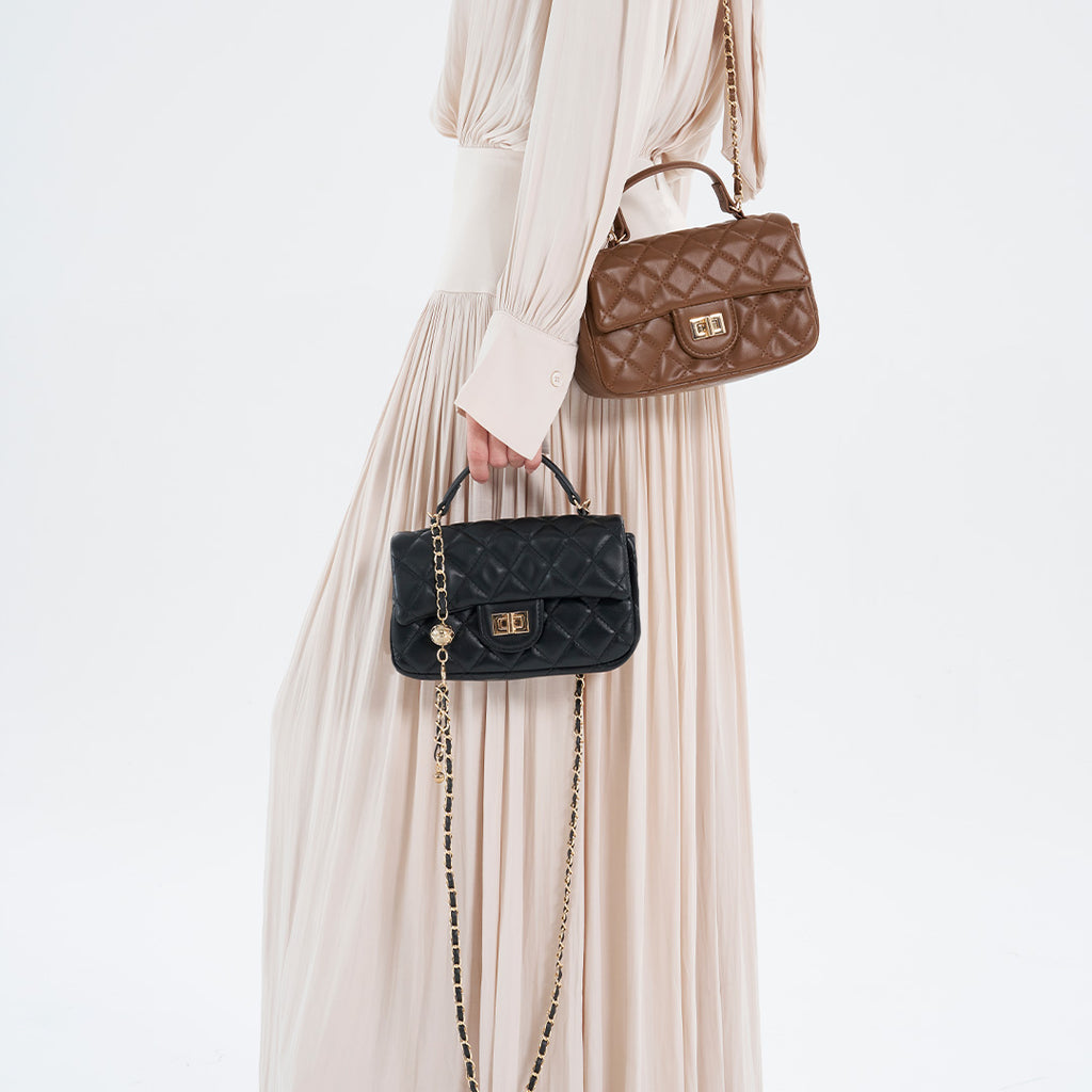 Chic&Versatile Diamond-Quilted Shoulder for Women | SeaGloca - view 4