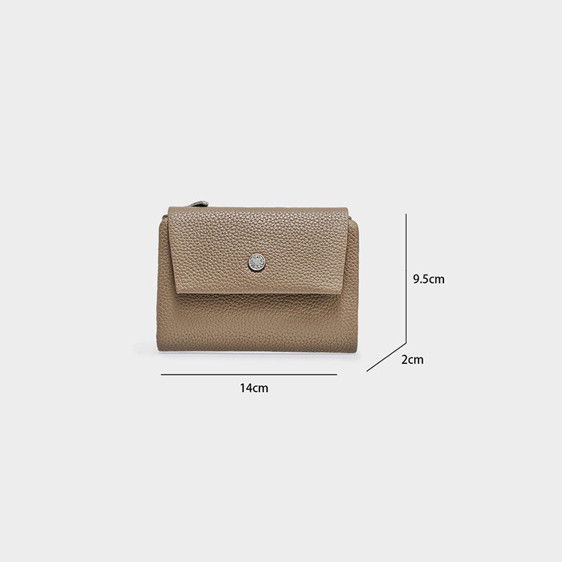 Wallet Elegant Textured Compact Short Purse for Women | SeaGloca - view 9