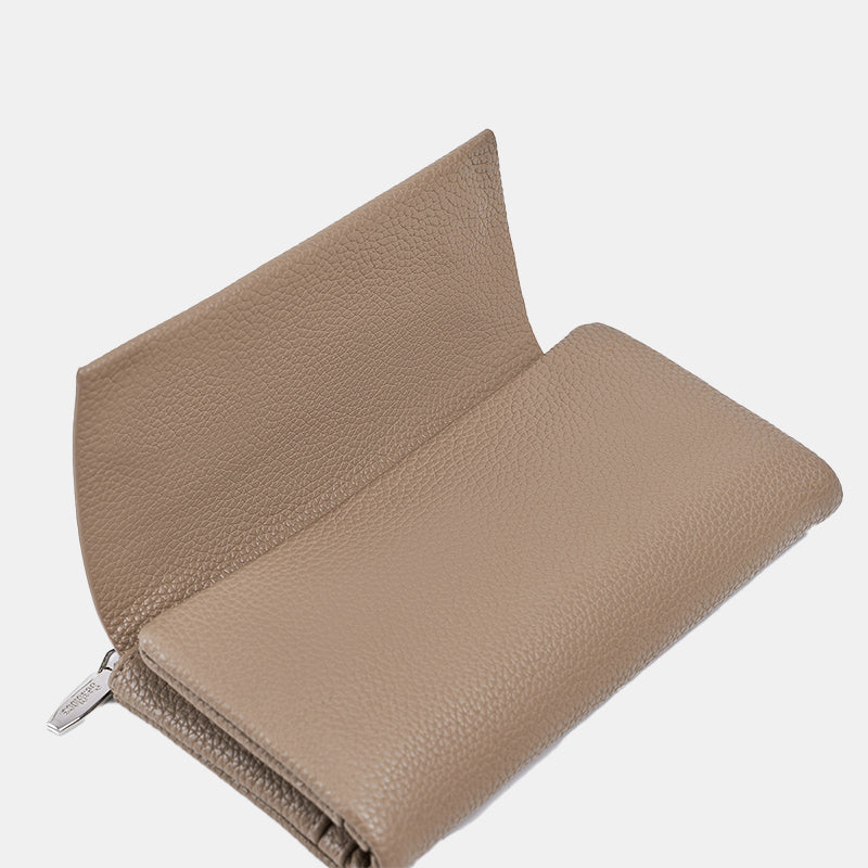Slim Long Wallet Stylish Press Stud Design for Women | SeaGloca - view 6