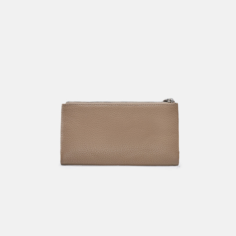 Slim Long Wallet Stylish Press Stud Design for Women | SeaGloca - view 7