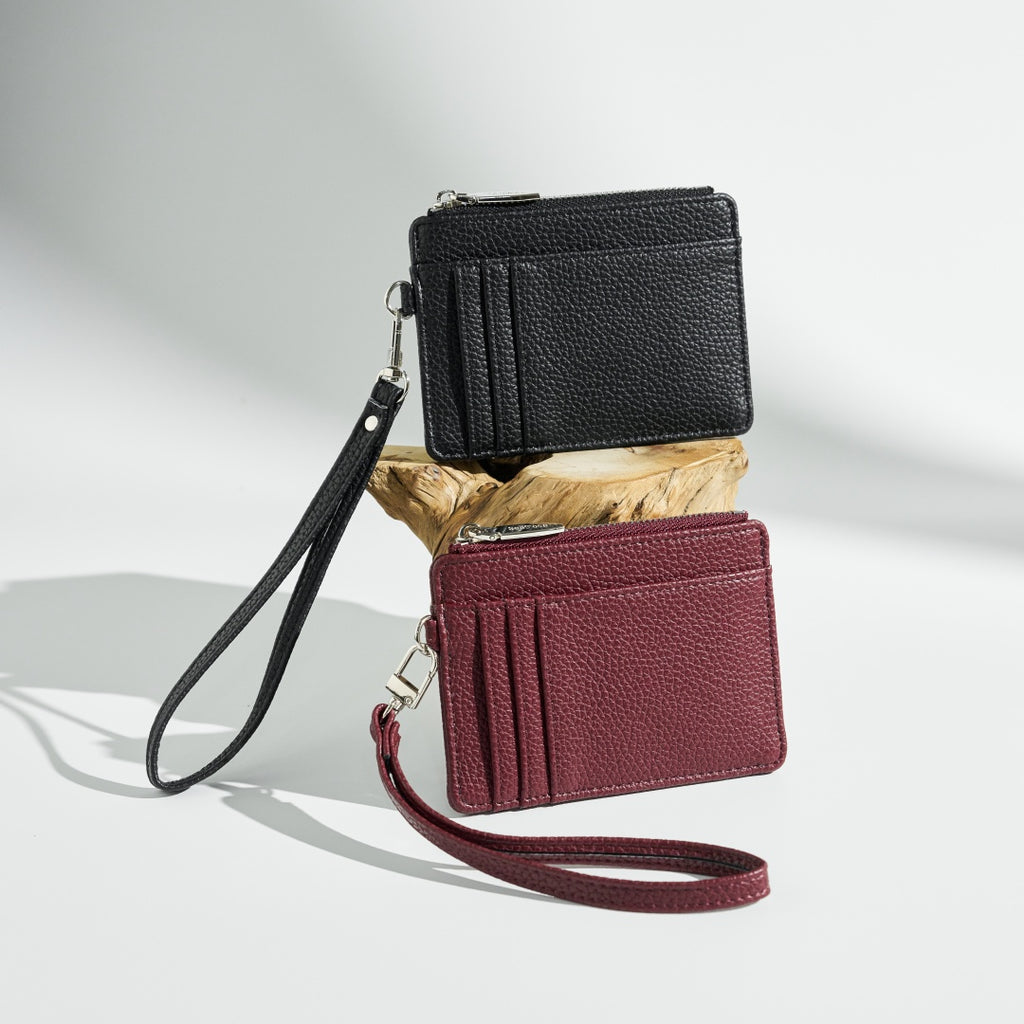 Anti-Magnetic Short Wallet with Wrist Strap for Women | SeaGloca - view 2