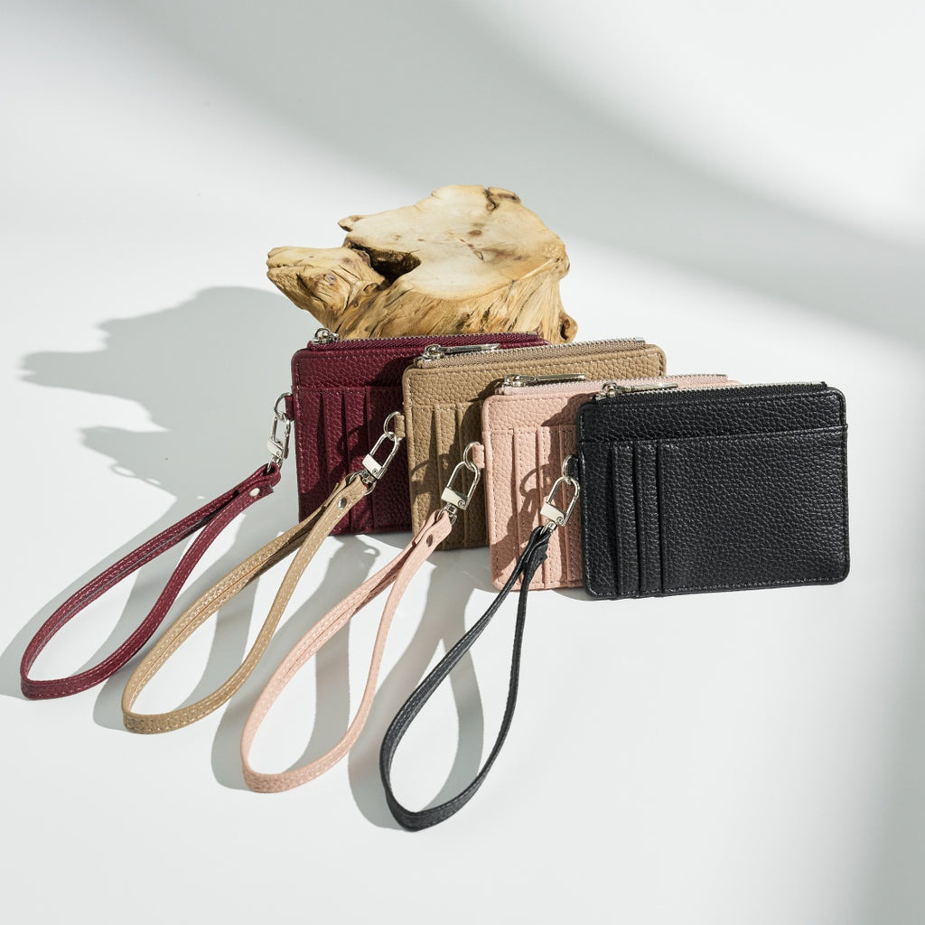 Anti-Magnetic Short Wallet with Wrist Strap for Women | SeaGloca - view 3